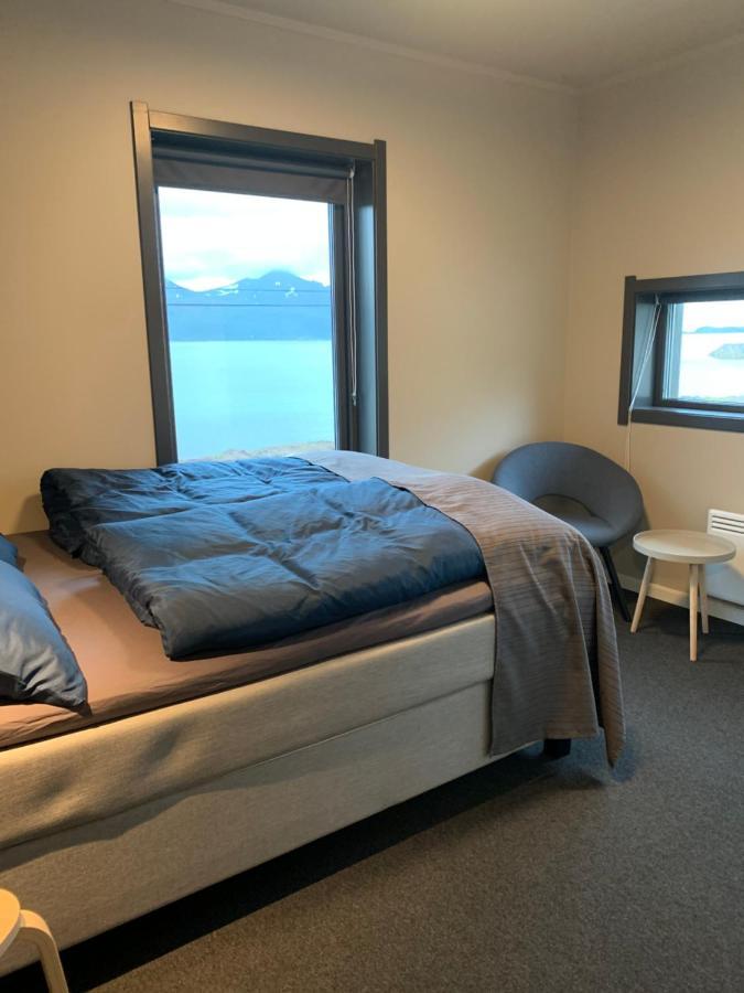 Bedehuset Basecamp Senja Hotel Skaland Ngoại thất bức ảnh